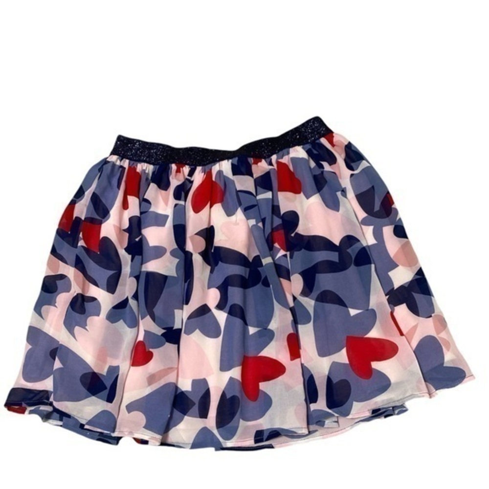 kate spade Multi-Color Heart Print Mini Skirt